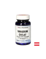 Podpira normalno metabolizem glukoze - vanadij (kelat), 30 kapsul