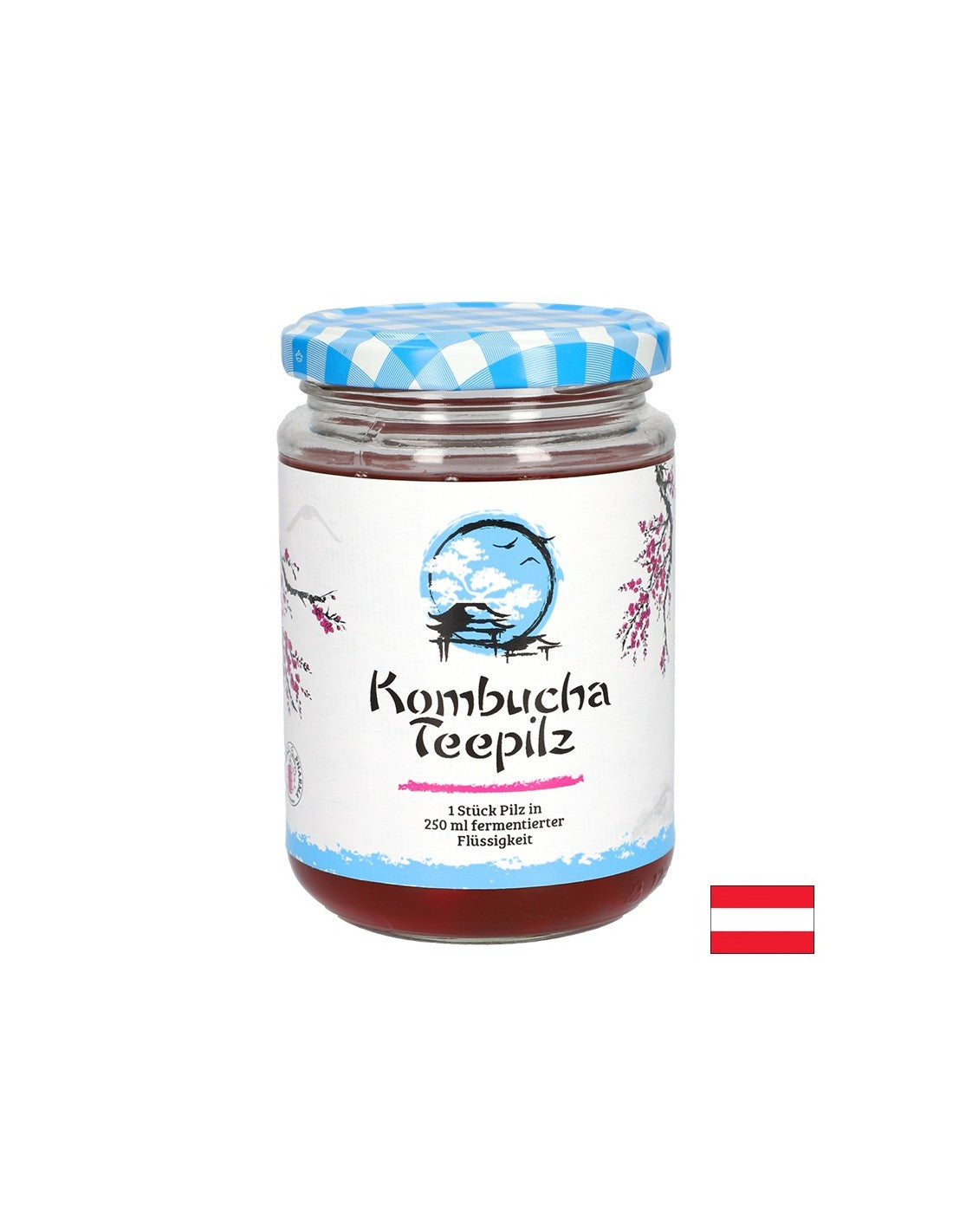 Krepi imuniteto - Kombucha čajna goba s fermentiranim sadnim čajem, 200 ml