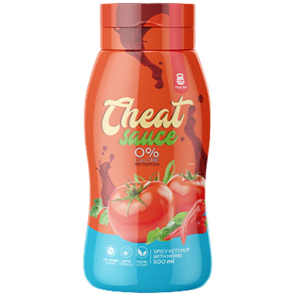 Začinjena kečap / 0 kalorična omaka - 500 ml