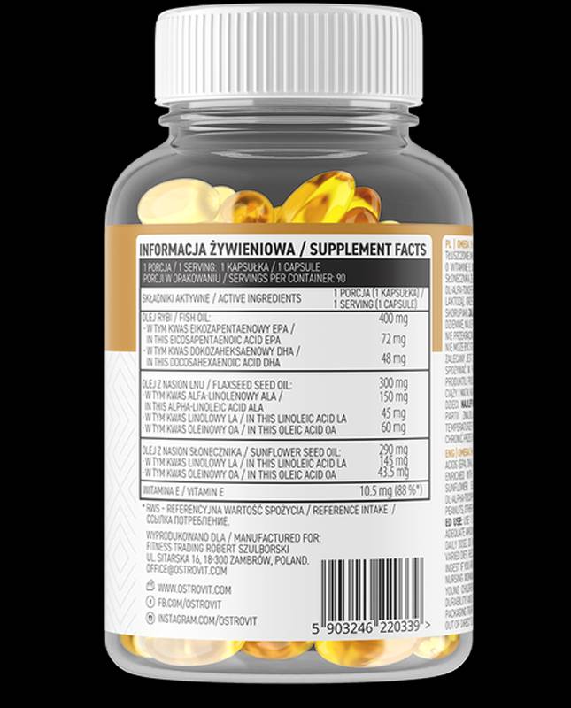Omega 3-6-9-90 gel kapsul