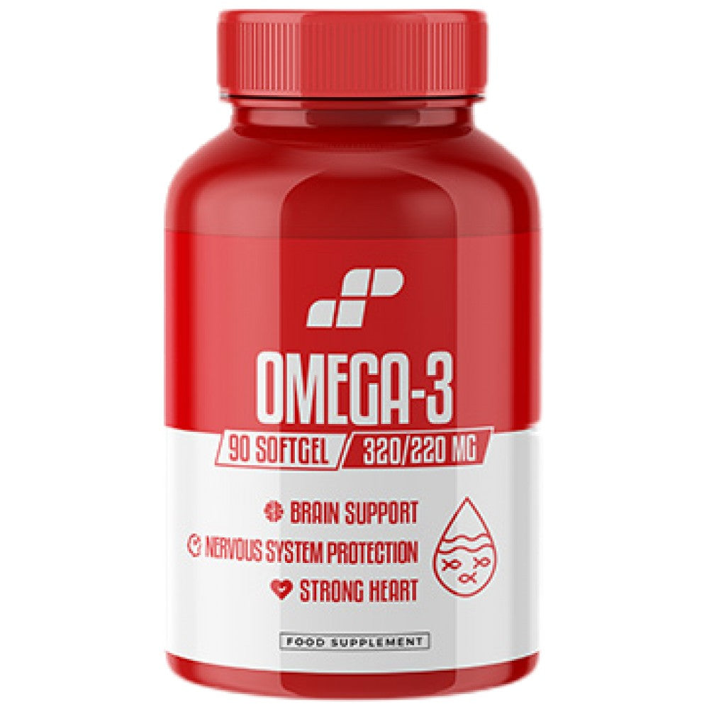 Omega-3 55% | 320 mg EPA + 220 mg DHA - 90 gel kapsul