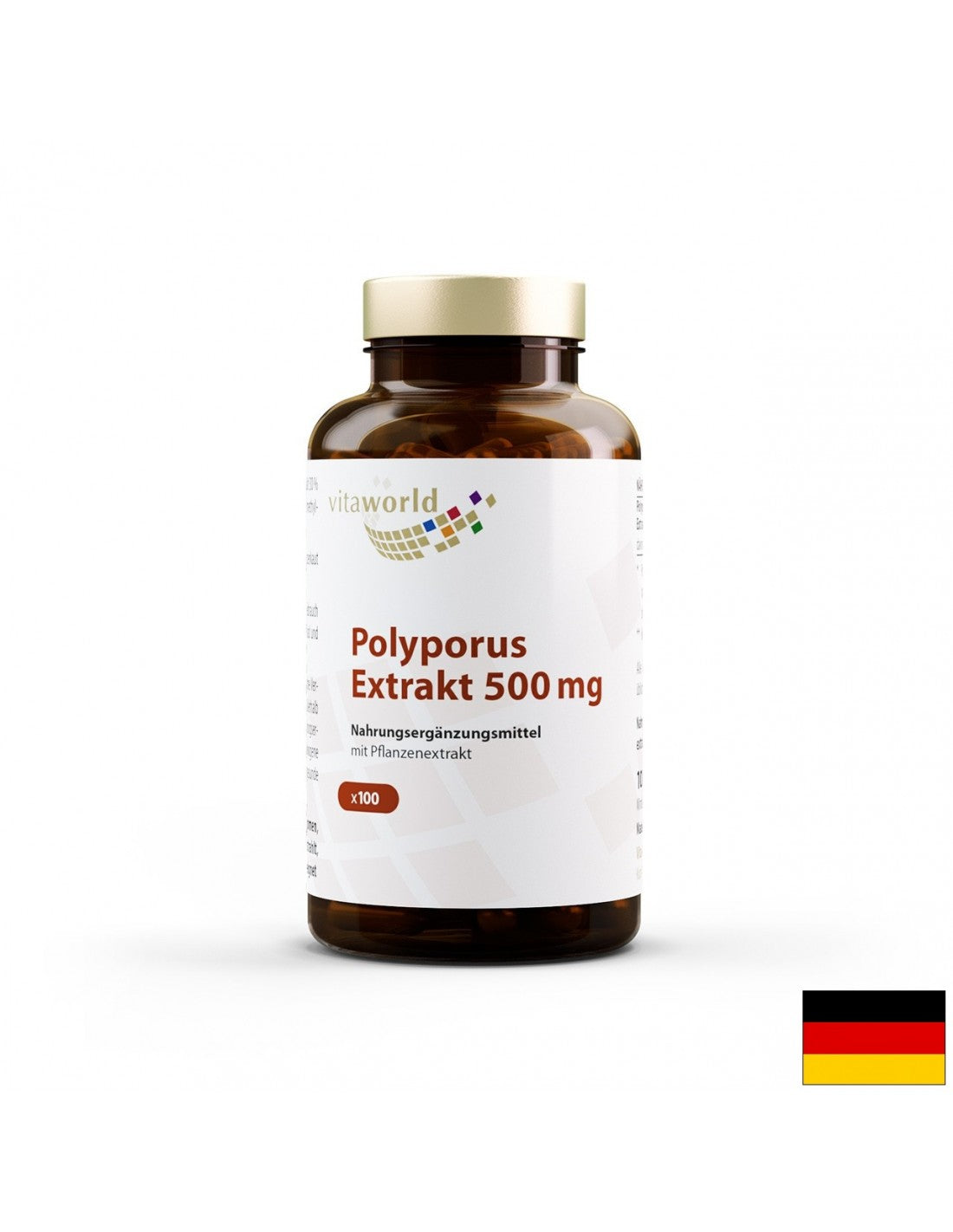 Polyporusextrakt / poliporus 500 mg, 100 kapsul