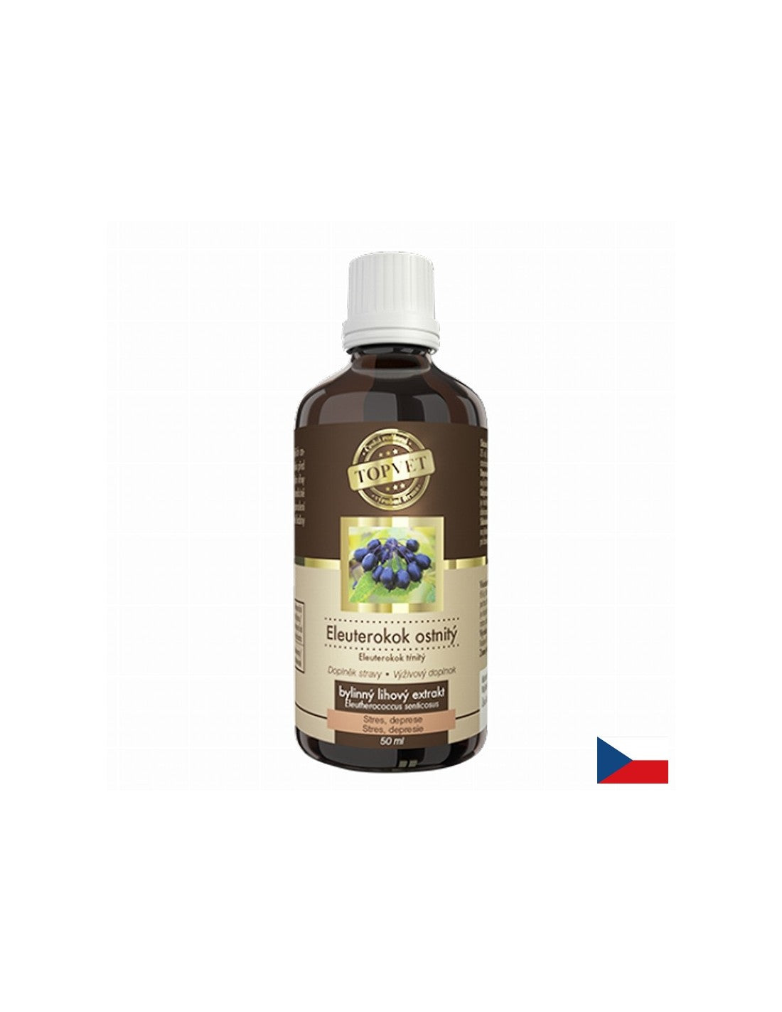 Povečuje energijo in imuniteto - sibirski ginseng, 50 ml tinkture