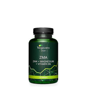 For active sports - Zinc+Magnesium+Vitamin B6 - ZMA, 120 capsules - Nutra Best Europe