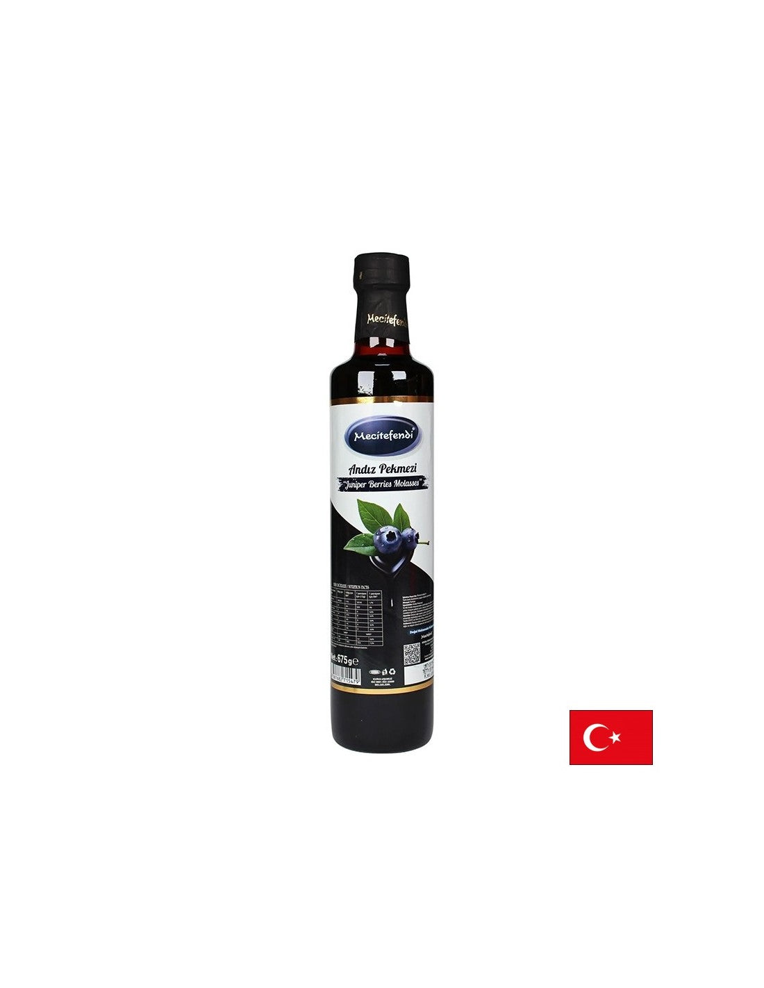 Juniper Berry Molasa - močan antioksidant - za neposredno uživanje ali aromatiziranje sladkarij in pijač, 675 g