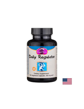 For indigestion and constipation - Daily Regulator, 100 capsules - Nutra Best Europe