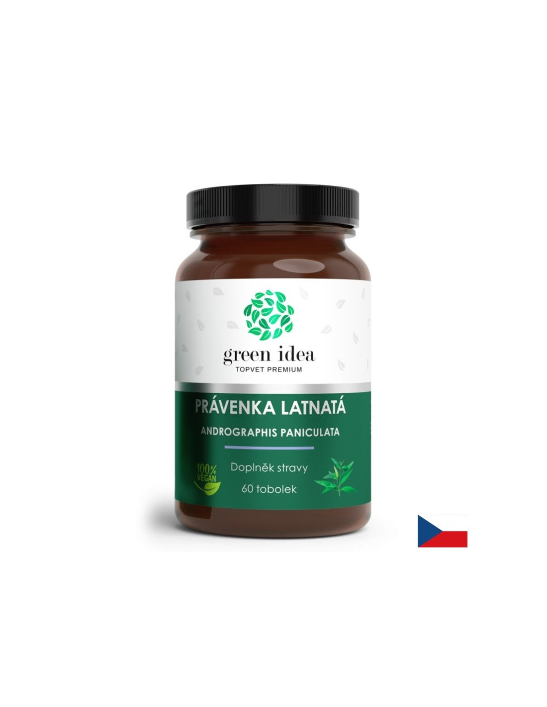Za prehlad in gripo - andrographis, 385 mg x 60 kapsul