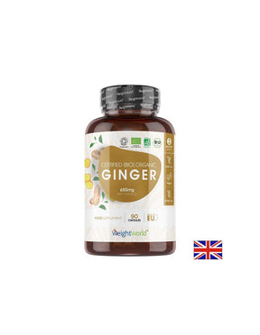For stomach discomfort - Ginger (root), 90 capsules - Nutra Best Europe