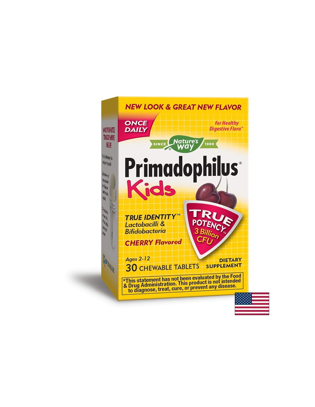 Primadophilus otroci 3 milijarde - 30 tablet