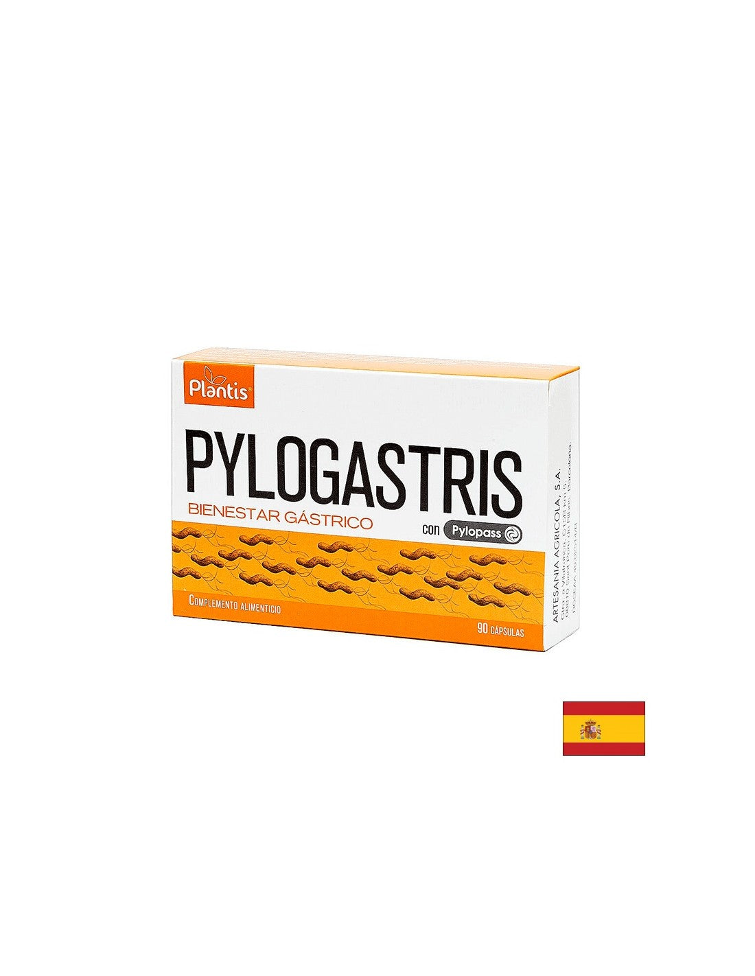 Črevesno zdravje - Pylogastris - probiotik (L. reuteri) 100mg in kalcij 135mg in magnezij 28mg, 90 kapsul