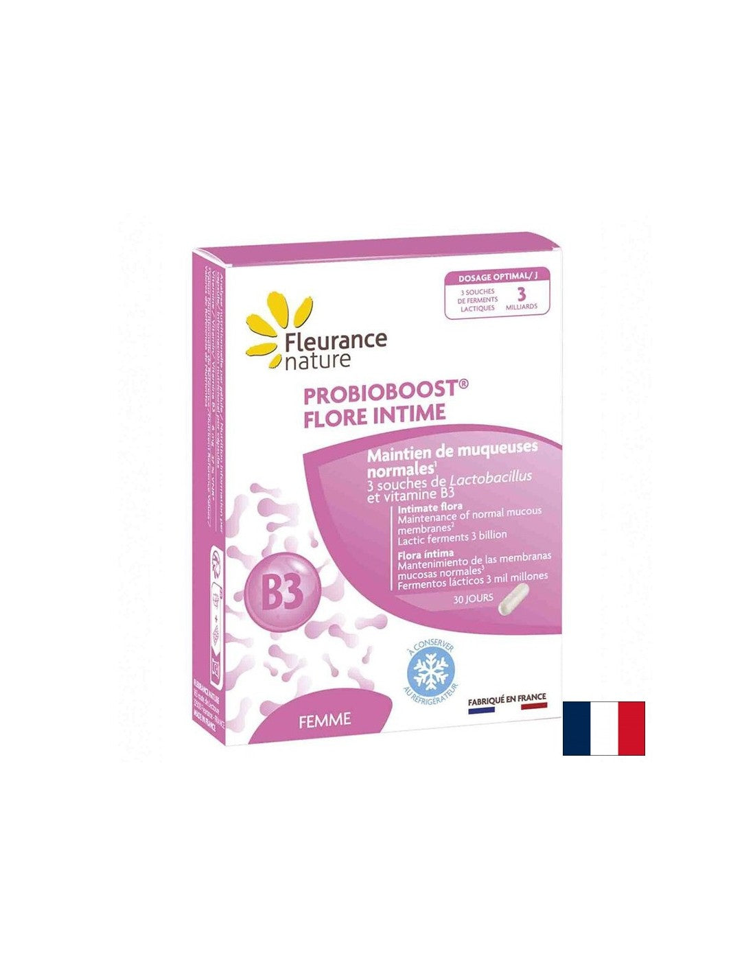 Probiotik za dobro intimno floro probioboost, 30 kapsul florira