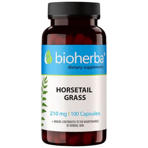 Horsetrail Grass 210 mg - 100 capsules - Nutra Best Europe