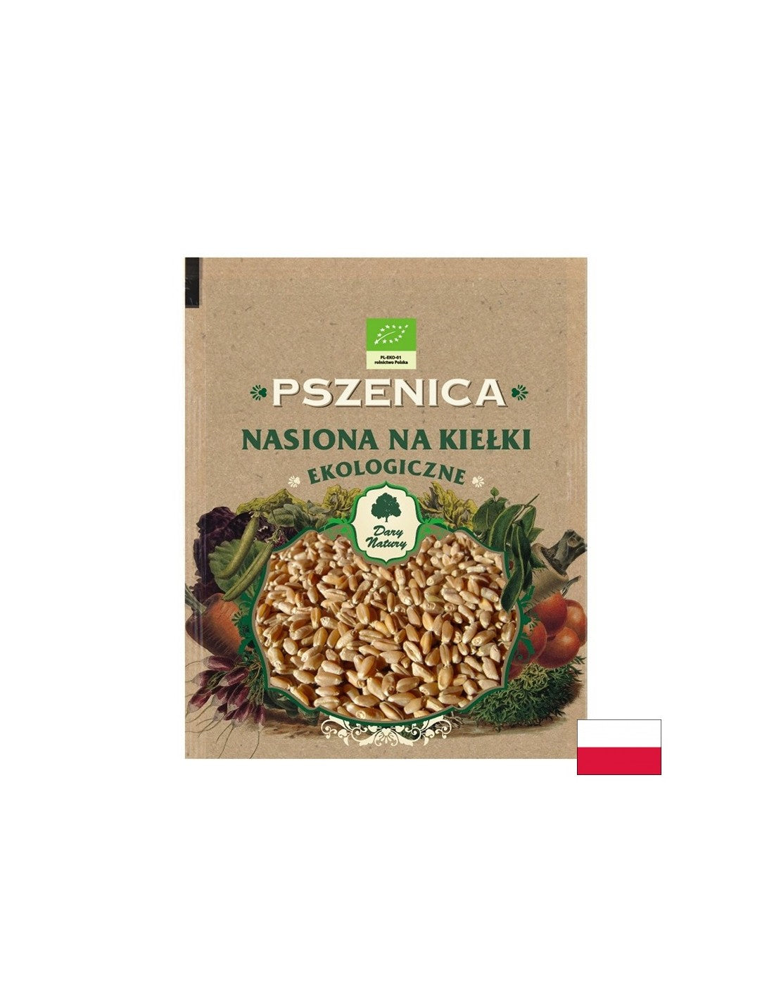 Pšenica (semena za kaljenje) Bio, 50 g <tc>Dary Natury</tc>