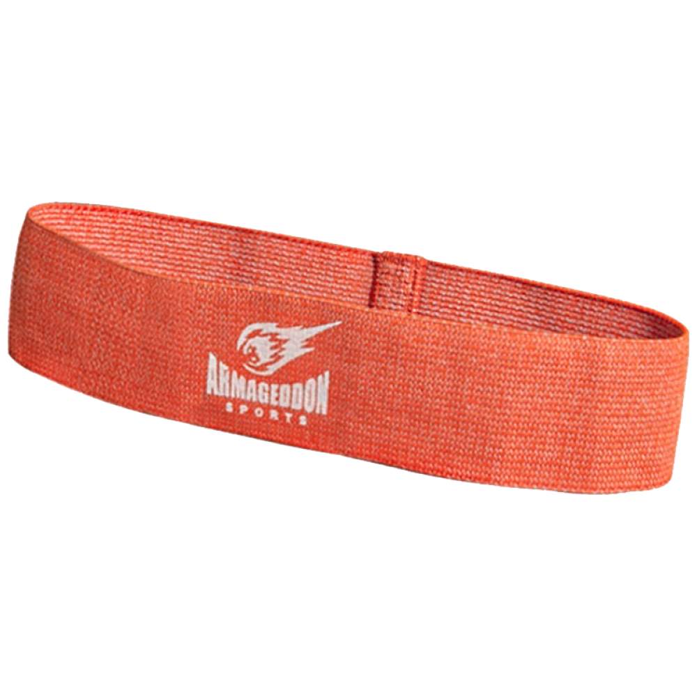 Trening Elastic od tekstila za trening nog - oranžna - 5 kg do 10 kg