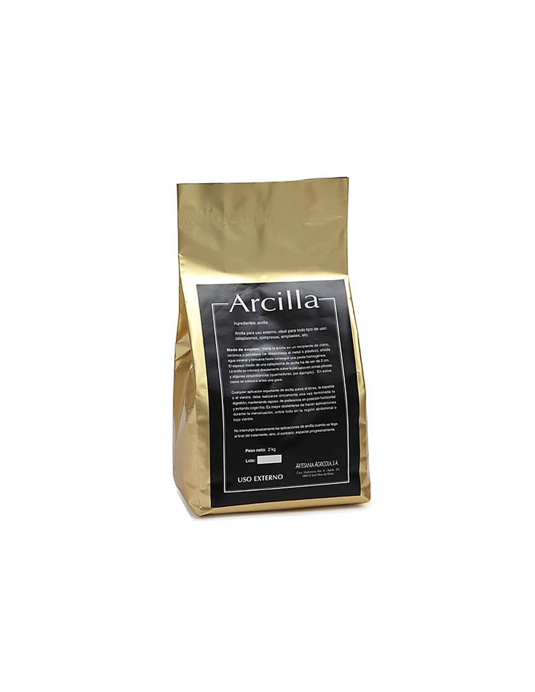 Arcilla - Zdravilna glina v prahu, 2 kg Arte<tc>san</tc>ia