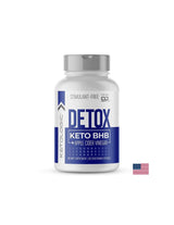 Zmanjšanje teže - detox keto BHB + jabolčni kis, 60 kapsul