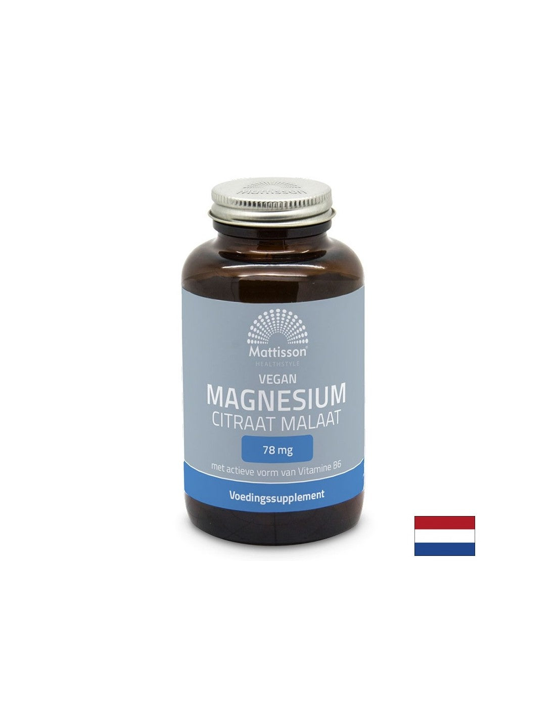 Sprostitev mišic in podpora srcu - Magnezij (citrat, malat), 120 kapsul <tc>Mattisson Healthstyle</tc>
