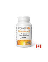 Regener Life ™ Resveratrol 500 mg - 60 kapsul