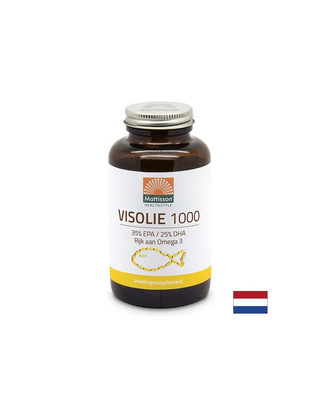Ribje olje 1000 mg - EPA 350 mg/ DHA 250 mg, 90 kapsul <tc>Mattisson Healthstyle</tc>