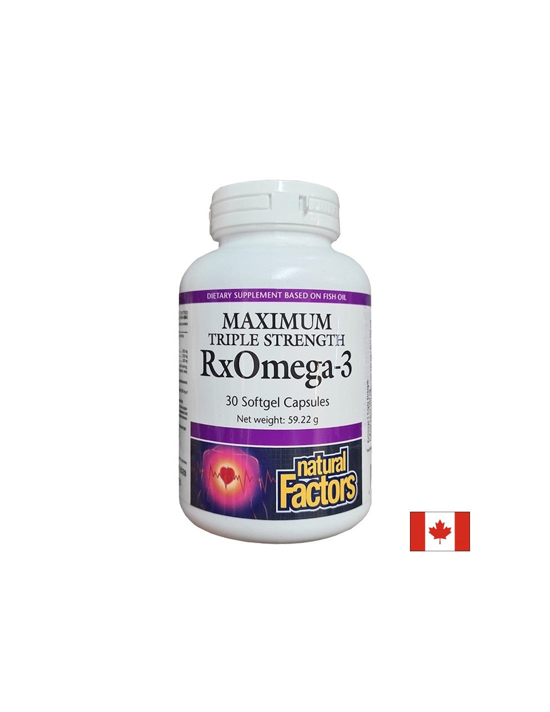 Ribje olje 1425 mg (trojna koncentracija EPA 600 mg/ dha 300 mg) - srce, koncentracija in vid, 30 kapsul softgela