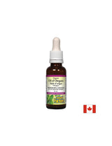 Origanovo olje, organsko - Olje origana Organic 30 mg, 187 odmerkov, 30 ml <tc>Natural Factors</tc>
