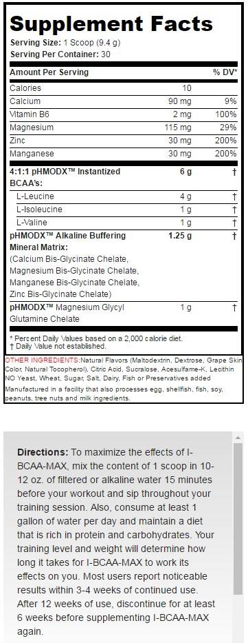 I-bcaa max 282 gramov