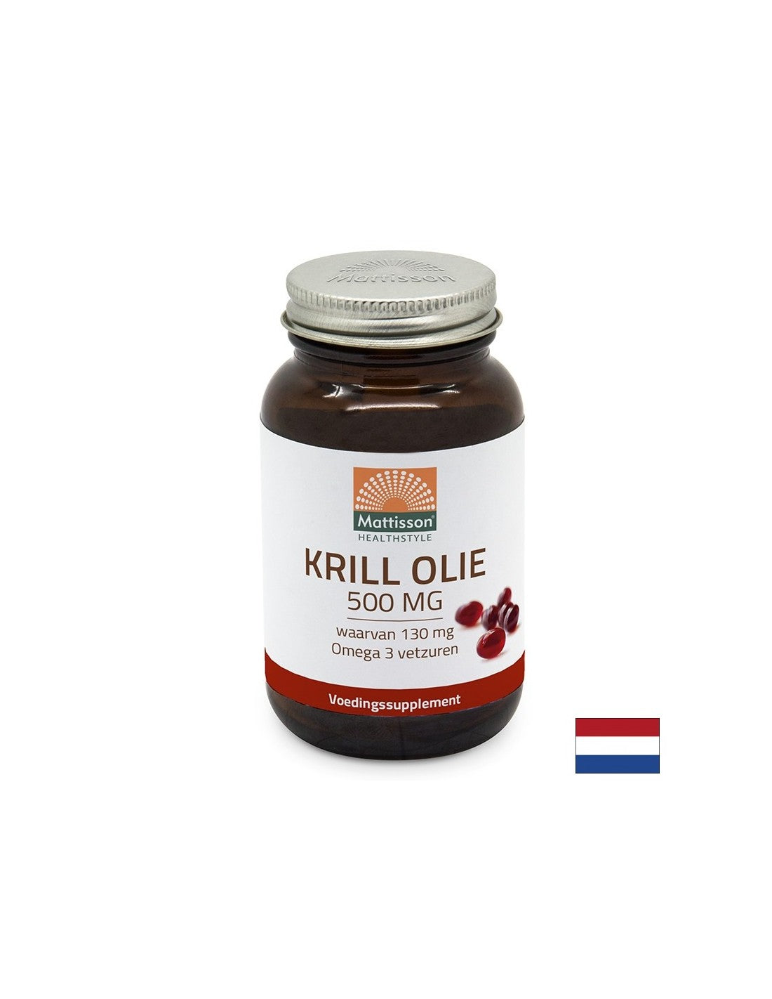 Srčno-žilni in živčni sistem - Kril (olje), 500 mg x 60 kapsul <tc>Mattisson Healthstyle</tc>