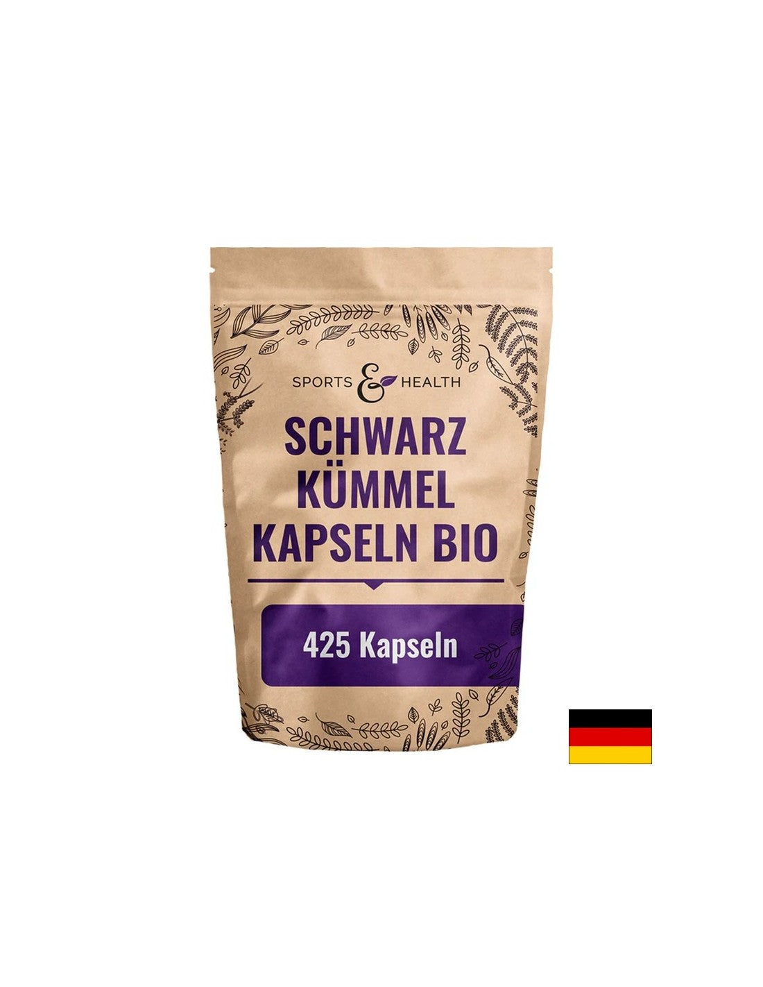 Kardiovaskularni sistem - črni kumina, 500 mg x 425 kapsule