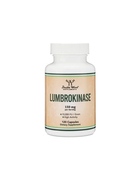 Cardiovascular system, Lumbrokinase (Lumbrokinase), 150 mg/120 capsules Double Wood - Nutra Best Europe