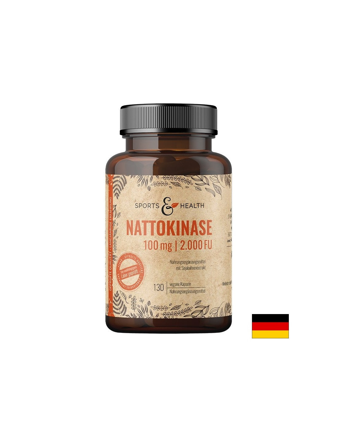 Kardiovaskularni sistem - Nattokinase 100 mg/ 2000 FU, 130 kapsul <tc>Sports & Health Solutions</tc>
