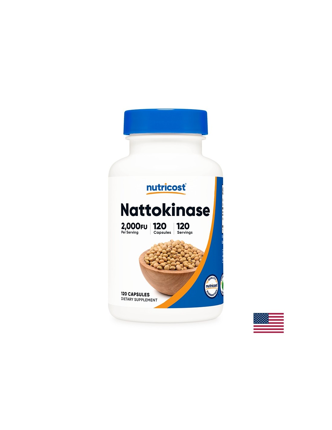 Kardiovaskularni sistem - Nattokinase, 120 <tc>Nutricost</tc> kapsule
