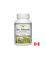 Saw Palmetto z lycopenom - 90 gel kapsul