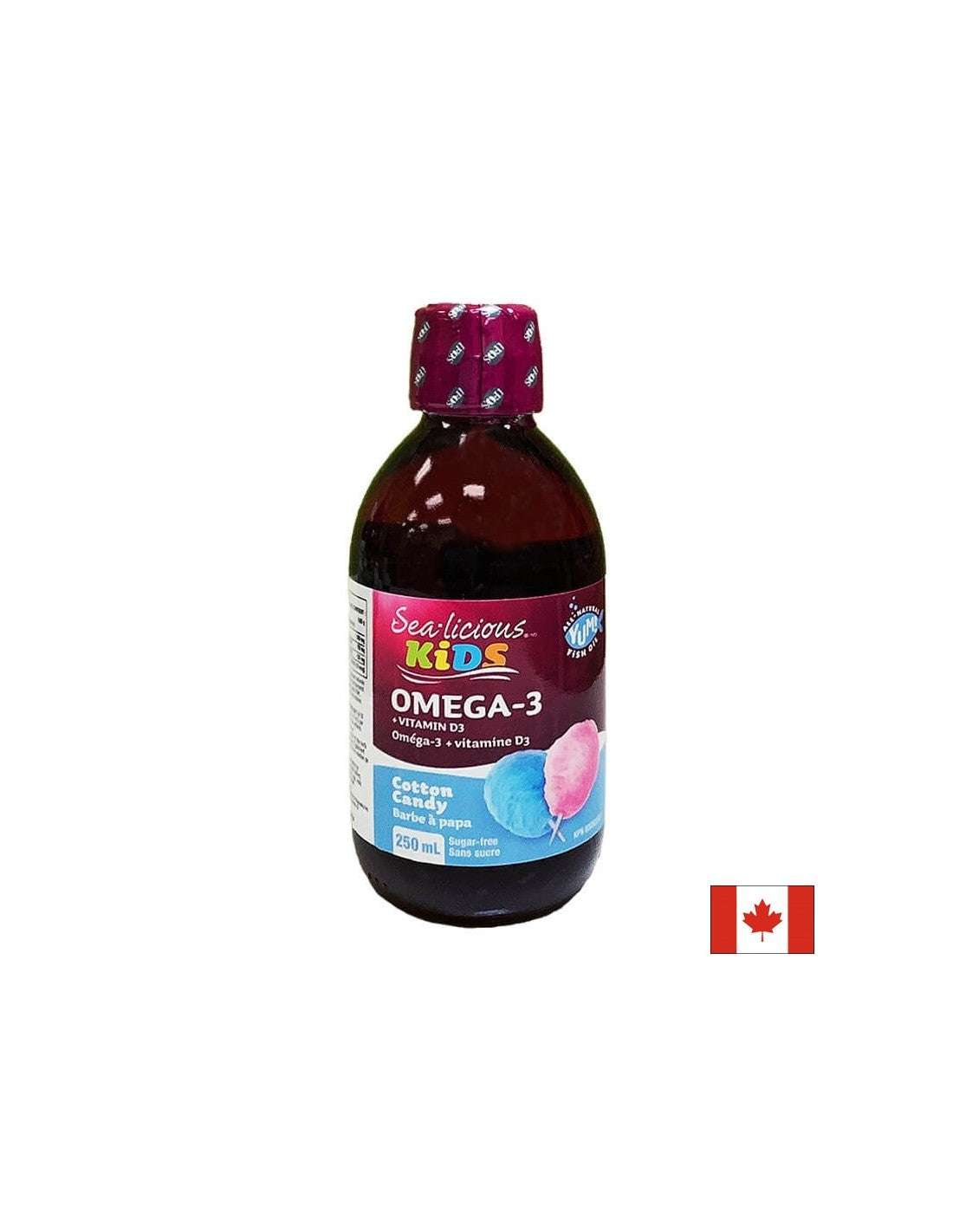 Sea-Licious® Kids Omega-3 + Vitamin D3 / Omega-3 1500 mg + Vitamin D3 400 IU za otroke, 250 ml <tc>Natural Factors</tc>