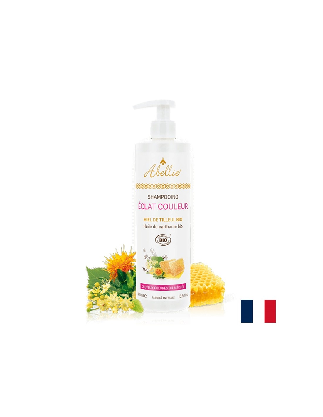 Šampon za barvane lase z žafranim oljem in medom, 400 ml