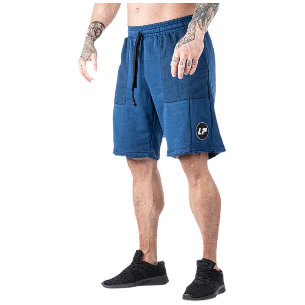 <tc>Legal Power</tc> Kratke hlače Barcode Ottomix Knitted Rain Mesh / Kratke hlače za trening / Modro - modre