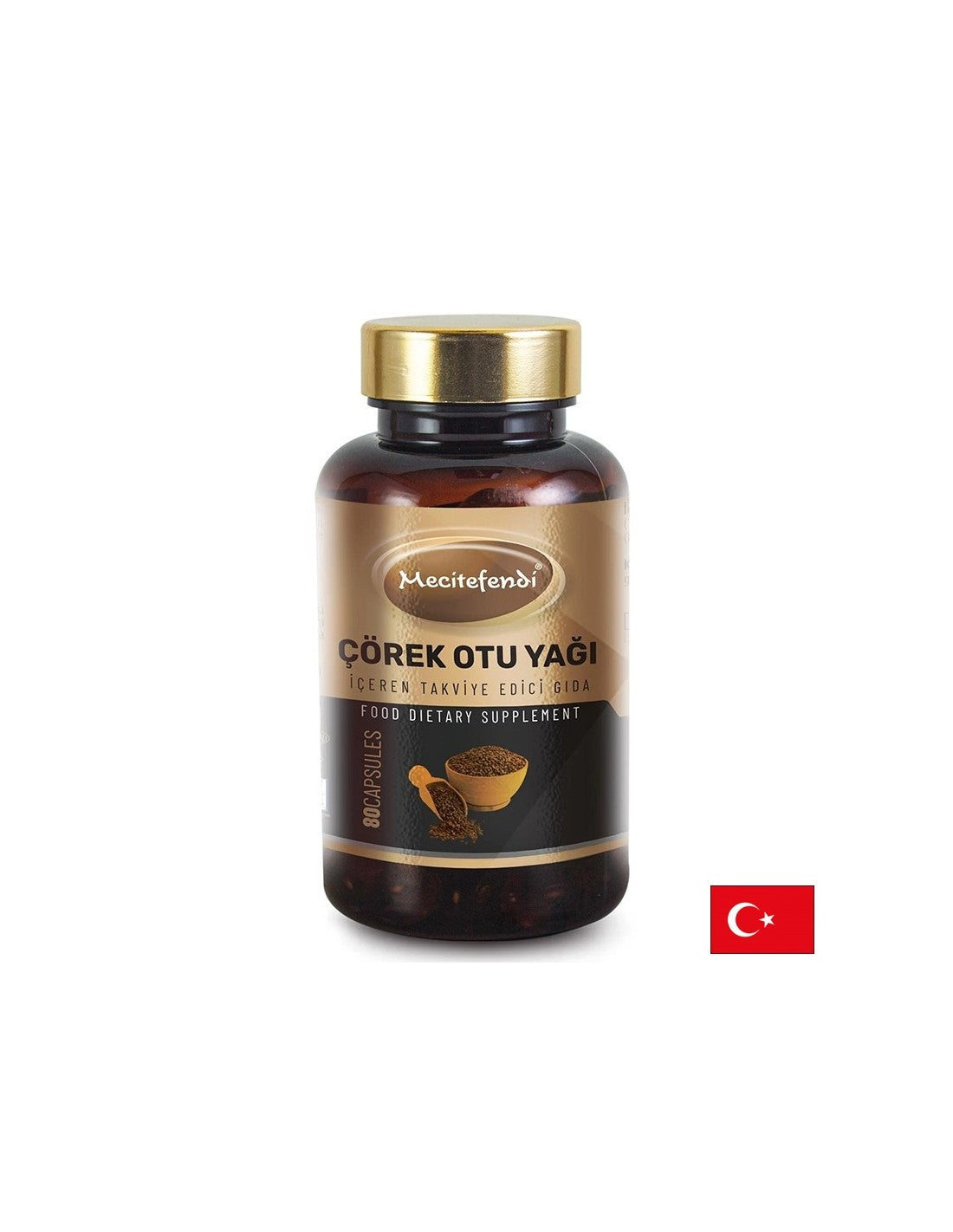 Črni kumina (semensko olje) - imunost in dihalni sistem, 1000 mg, 80 kapsul za 40 dni vnosa