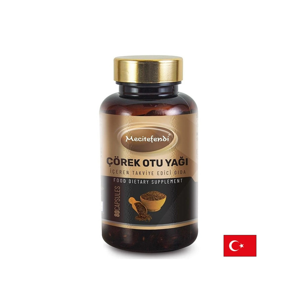 Črni kumina (semensko olje) - imunost in dihalni sistem, 1000 mg, 80 kapsul za 40 dni vnosa