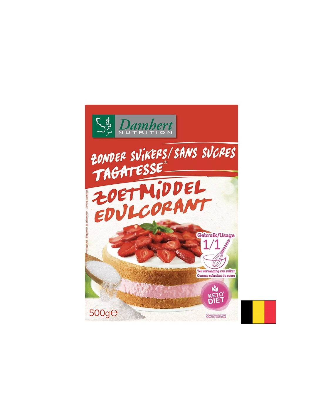 Sladko sladilo brez umetnega sladkorja, 500 g