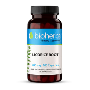 Licorice Root 320 mg - 100 capsules - Nutra Best Europe
