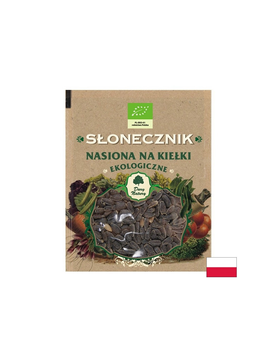 Sončnica - Bio semena za kalčke, 50 g <tc>Dary Natury</tc>