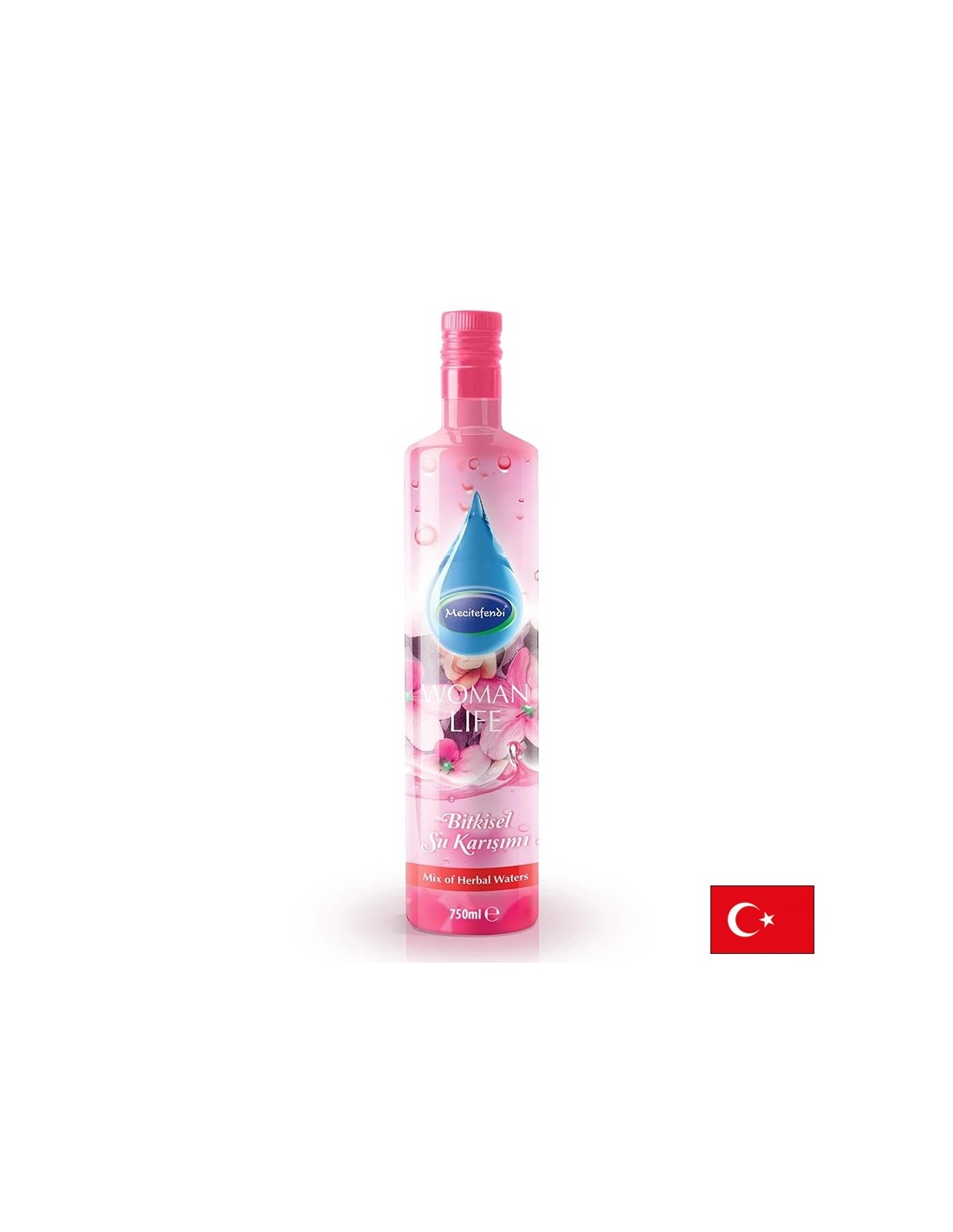 Aromatična zeliščna voda za ženske - hormonsko zdravje, 750 ml, 15 odmerkov