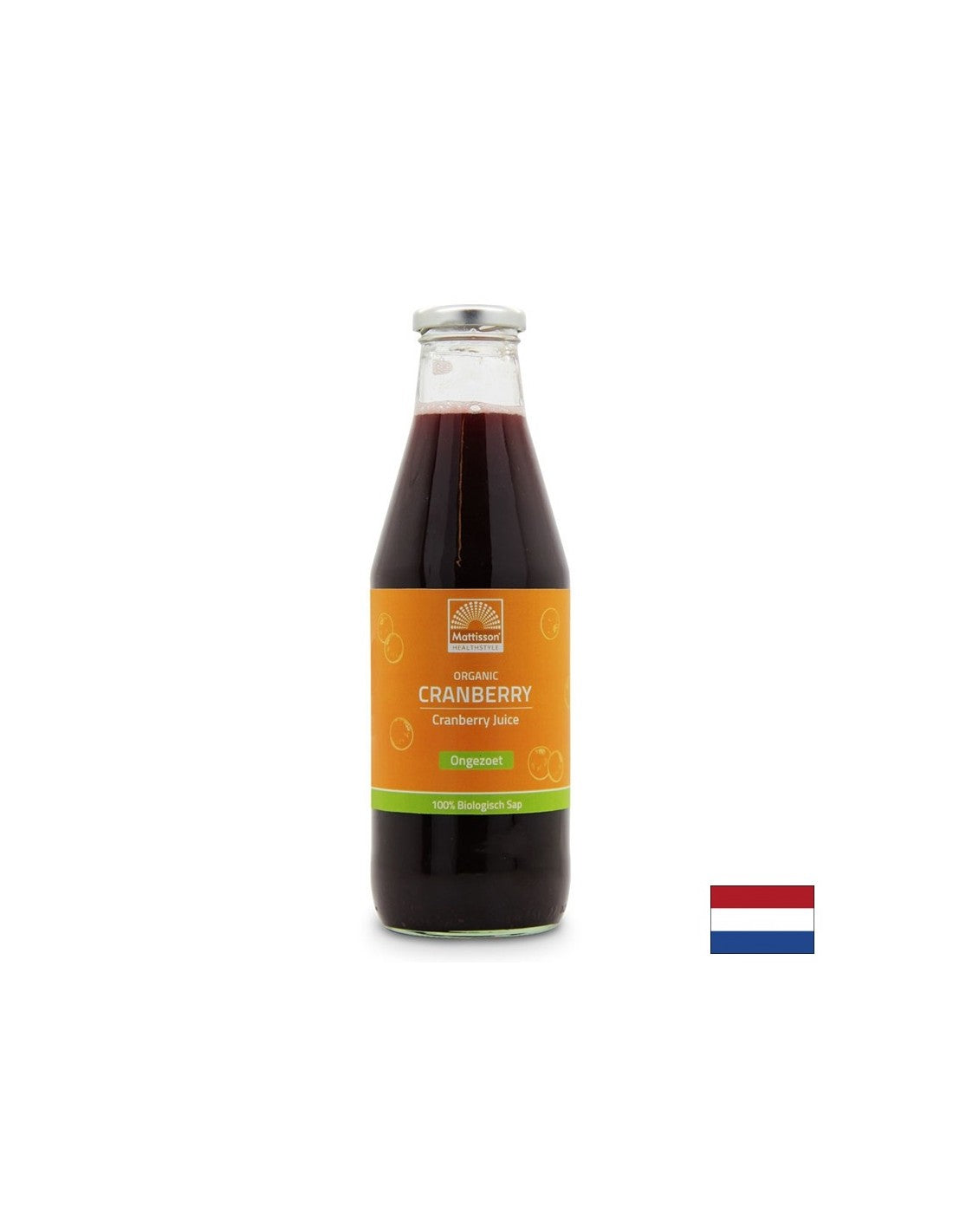 Organski brusnični sok, 750 ml <tc>Mattisson Healthstyle</tc>