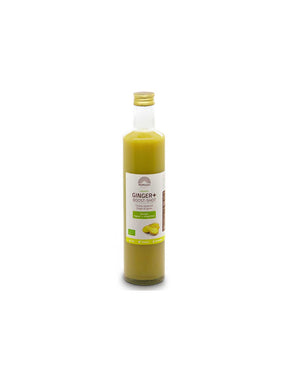 Organic ginger and lemon juice for culinary use, 500 ml - Nutra Best Europe