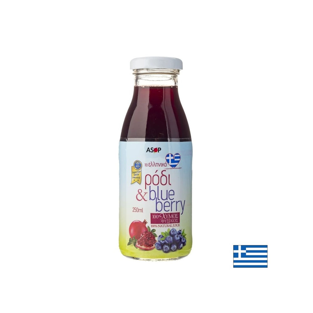 Granatni in borovničev sok - zaščita pred imunostjo in antioksidanti, 250 ml