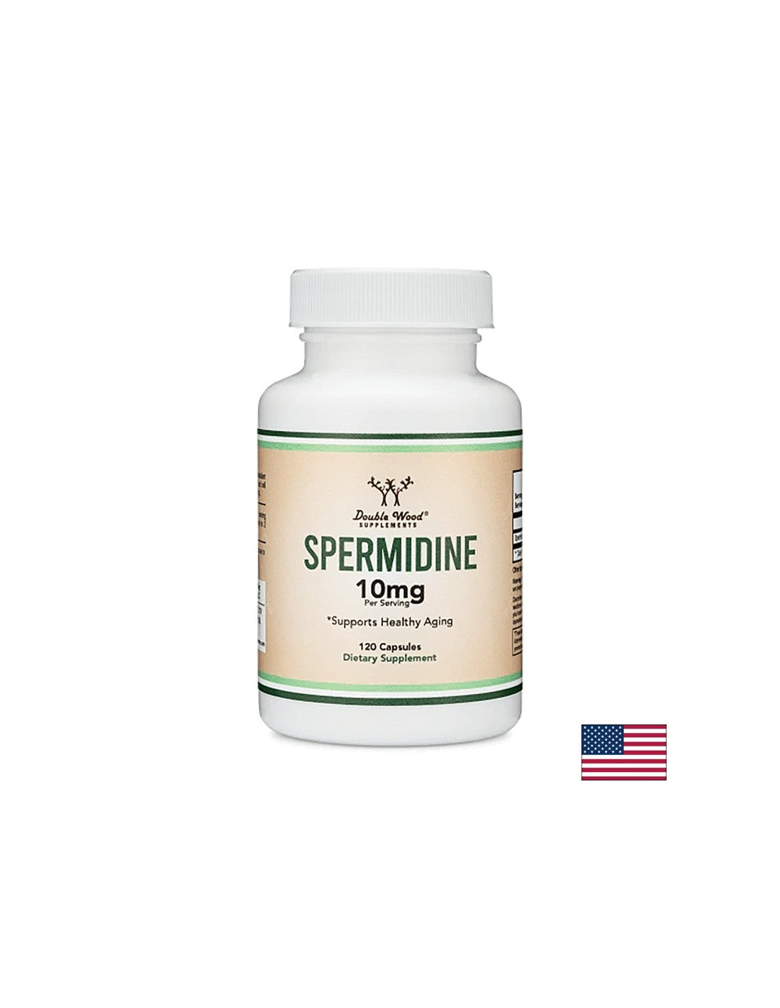 Spermidin - Spermidine, 120 kapsul <tc>Double Wood</tc>