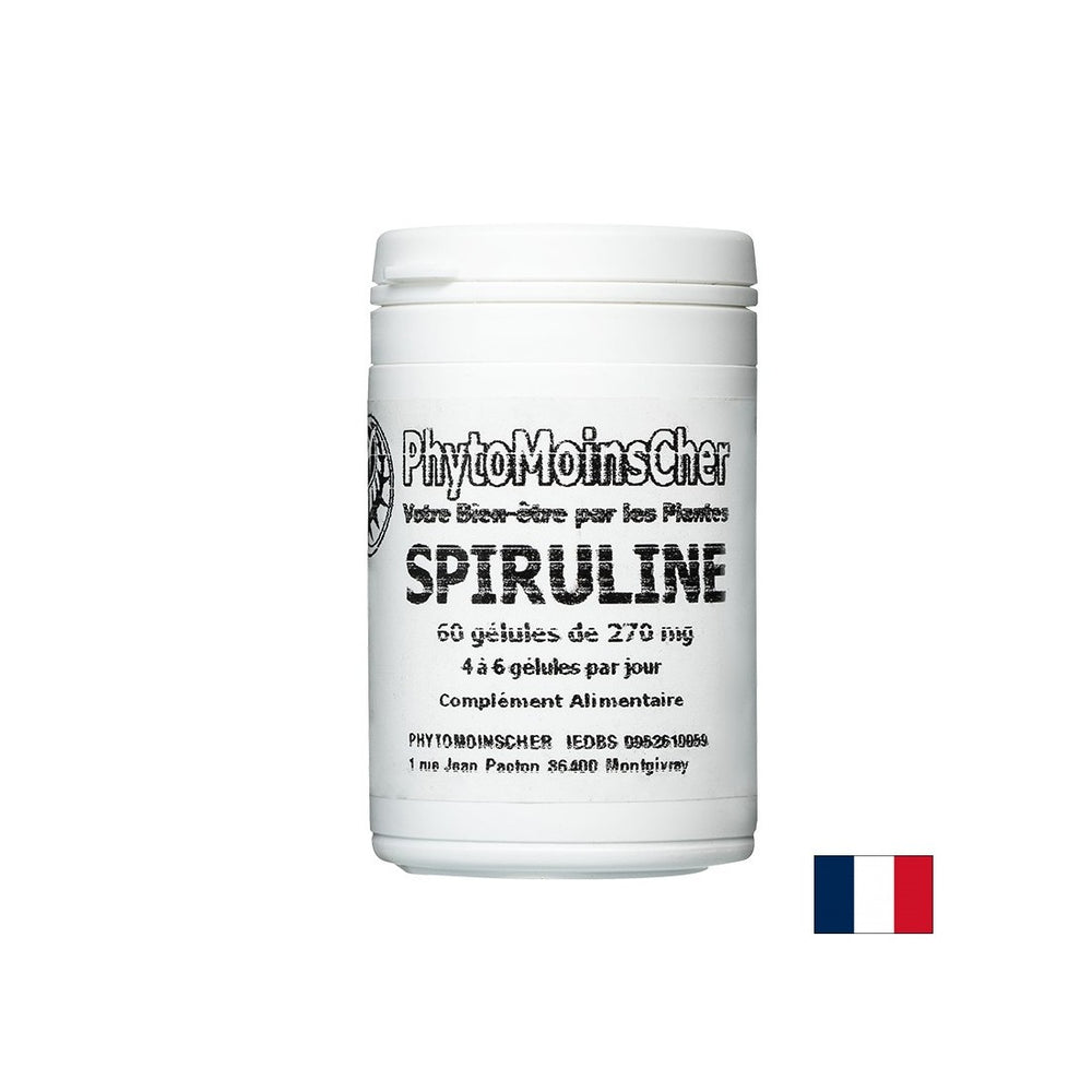 Energija in imunost - spirulina, 270 mg x 60 kapsul
