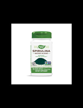 Spirulina 380 mg - 100 capsules - Nutra Best Europe