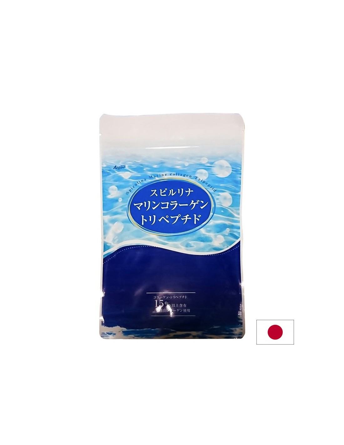 Japonski spirulina + ribji peptidi in vitamin C - podpira sklepe in kožo, 800 tablet