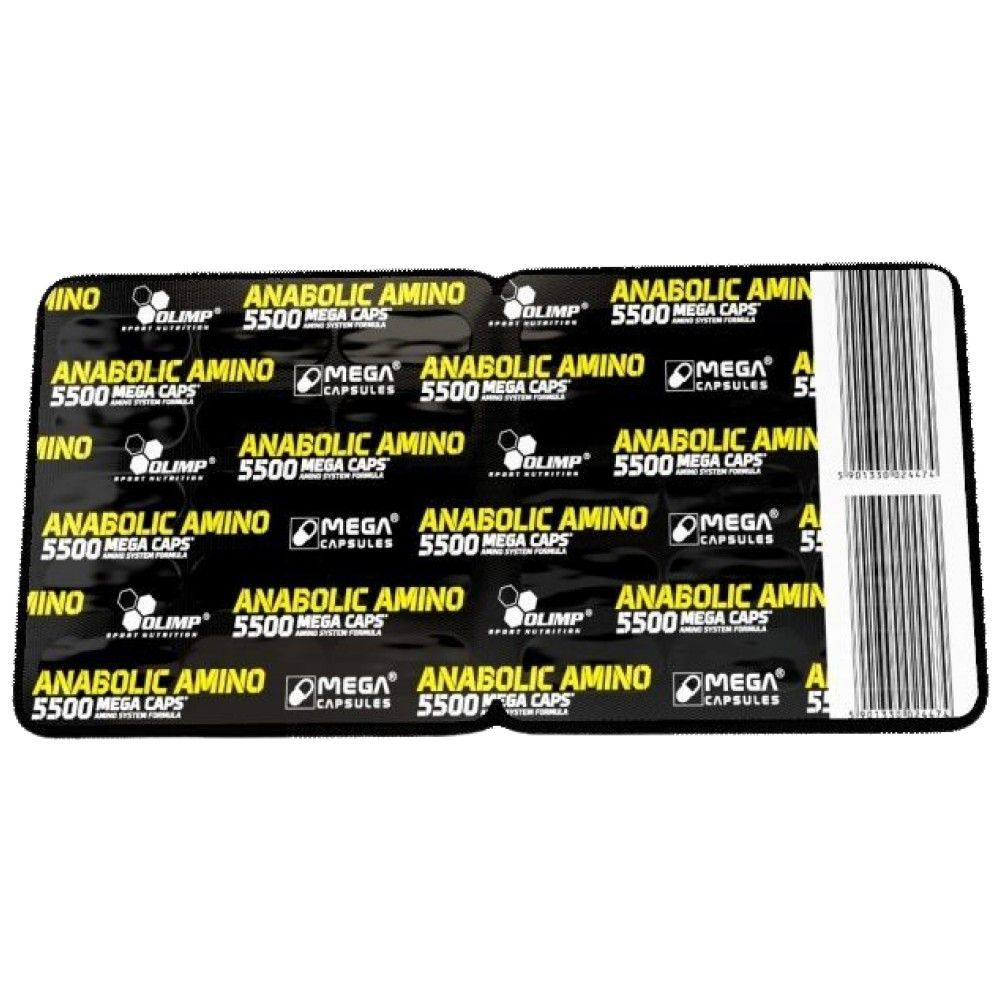 Anabolični amino 5500 - 30 kapsul
