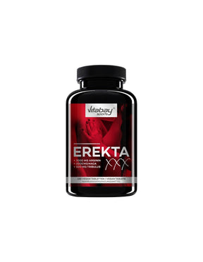 Sports ErektaXXX - Formula for the active man with Arginine, Maca, Tribulus Terrestris, 120 capsules - Nutra Best Europe